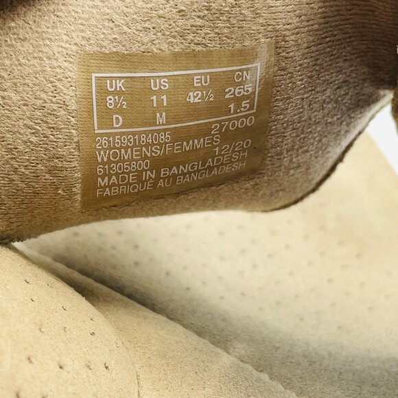 Clarks Womens Sandals Size 11 M White Flower Floral Thong Flip Flops Comfort - Picture 10 of 11